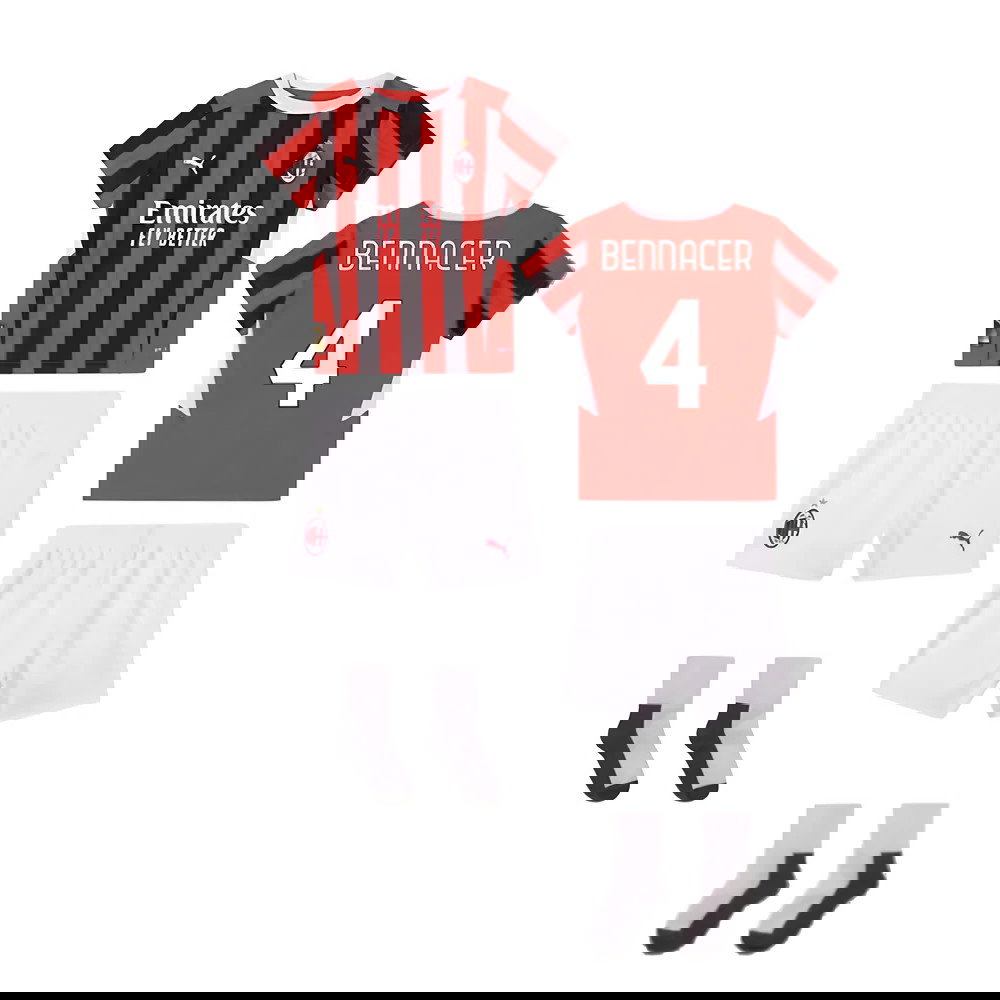 2024-2025 AC Milan Home Baby Kit (Bennacer 4)