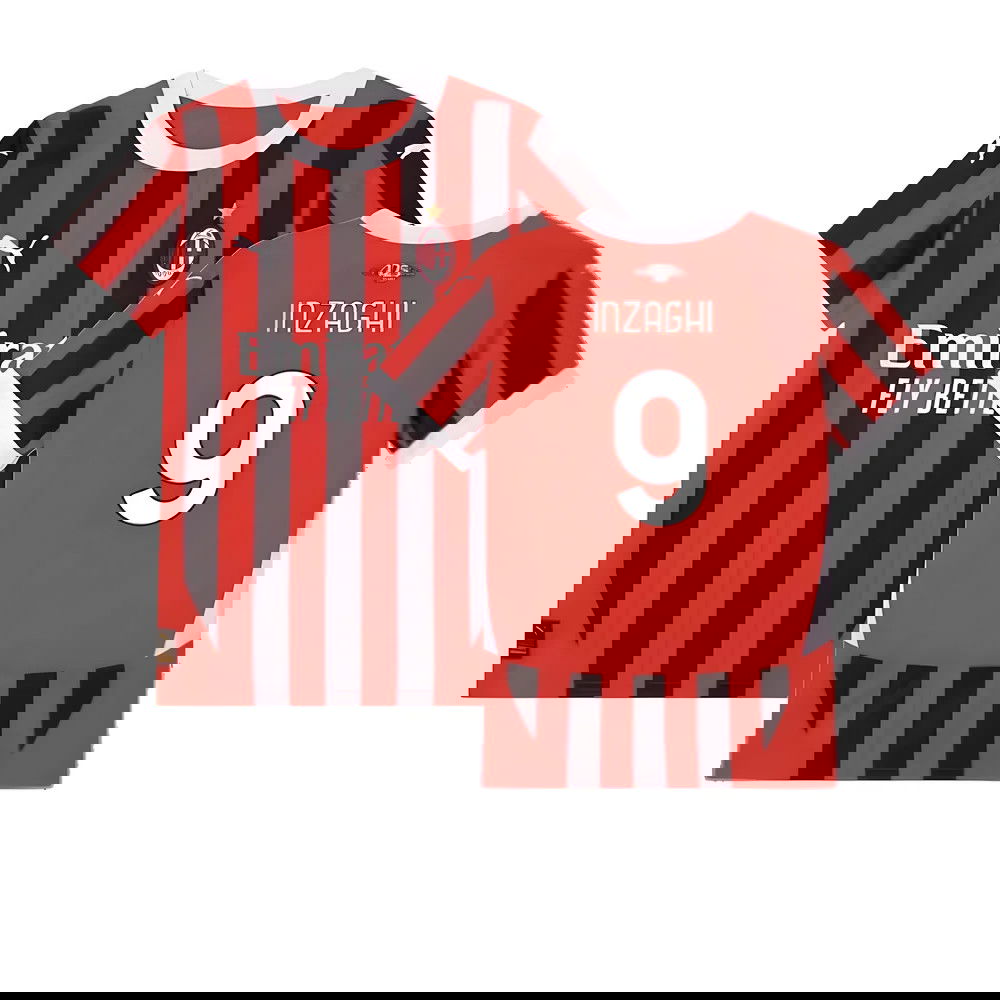 2024-2025 AC Milan Home Shirt (Kids) (Inzaghi 9)