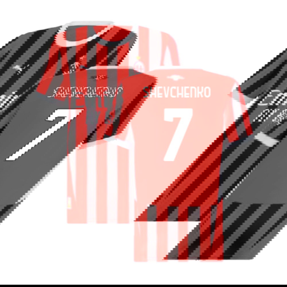 2024-2025 AC Milan Home Shirt (Womens) (Shevchenko 7)