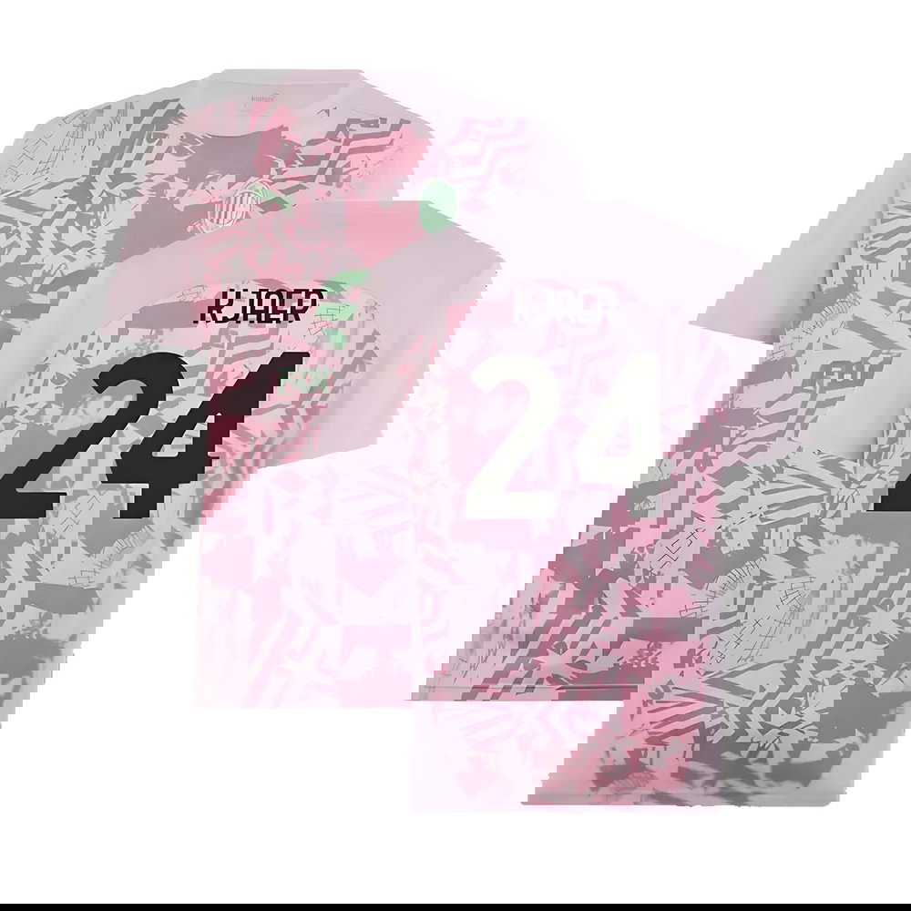 2024-2025 AC Milan Pre-Match Shirt (Grape) (Kjaer 24)