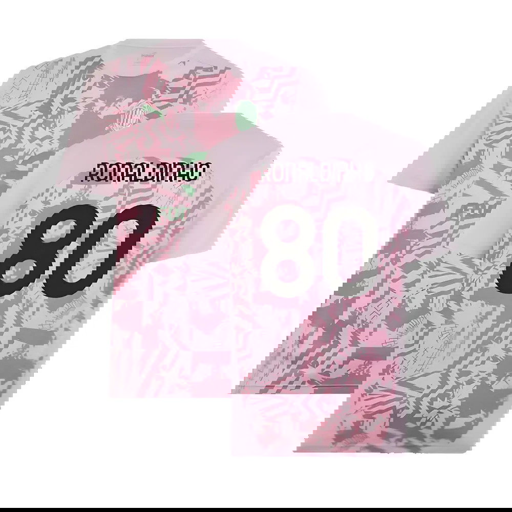 2024-2025 AC Milan Pre-Match Shirt (Grape) (Ronaldinho 80)