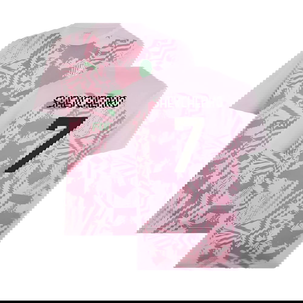 2024-2025 AC Milan Pre-Match Shirt (Grape) (Shevchenko 7)