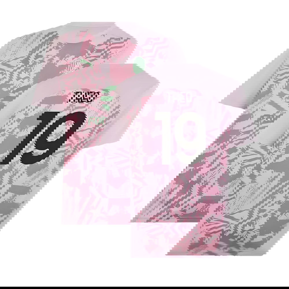 2024-2025 AC Milan Pre-Match Shirt (Grape) (Theo 19)