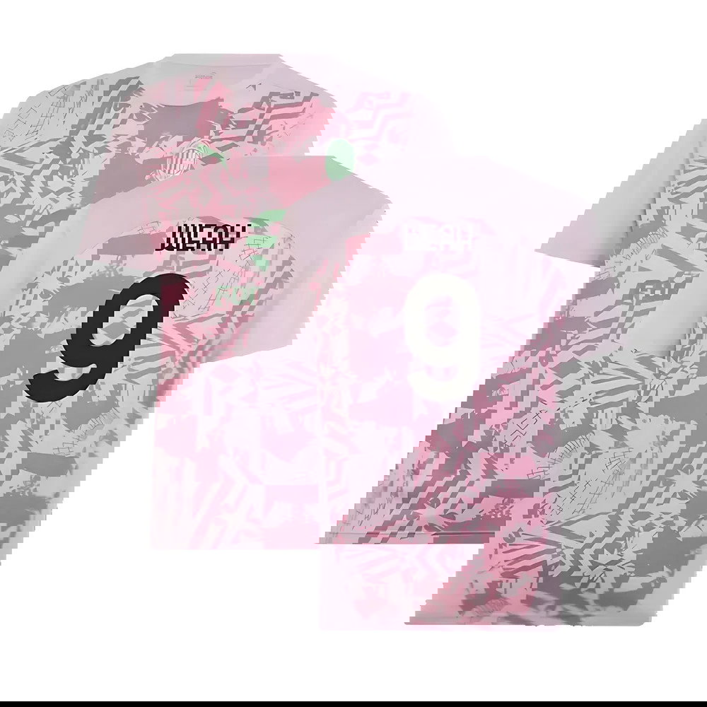 2024-2025 AC Milan Pre-Match Shirt (Grape) (Weah 9)