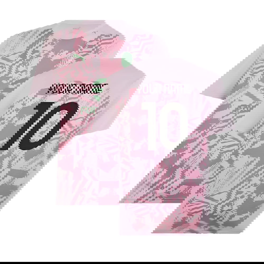 2024-2025 AC Milan Pre-Match Shirt (Grape) (Your Name)