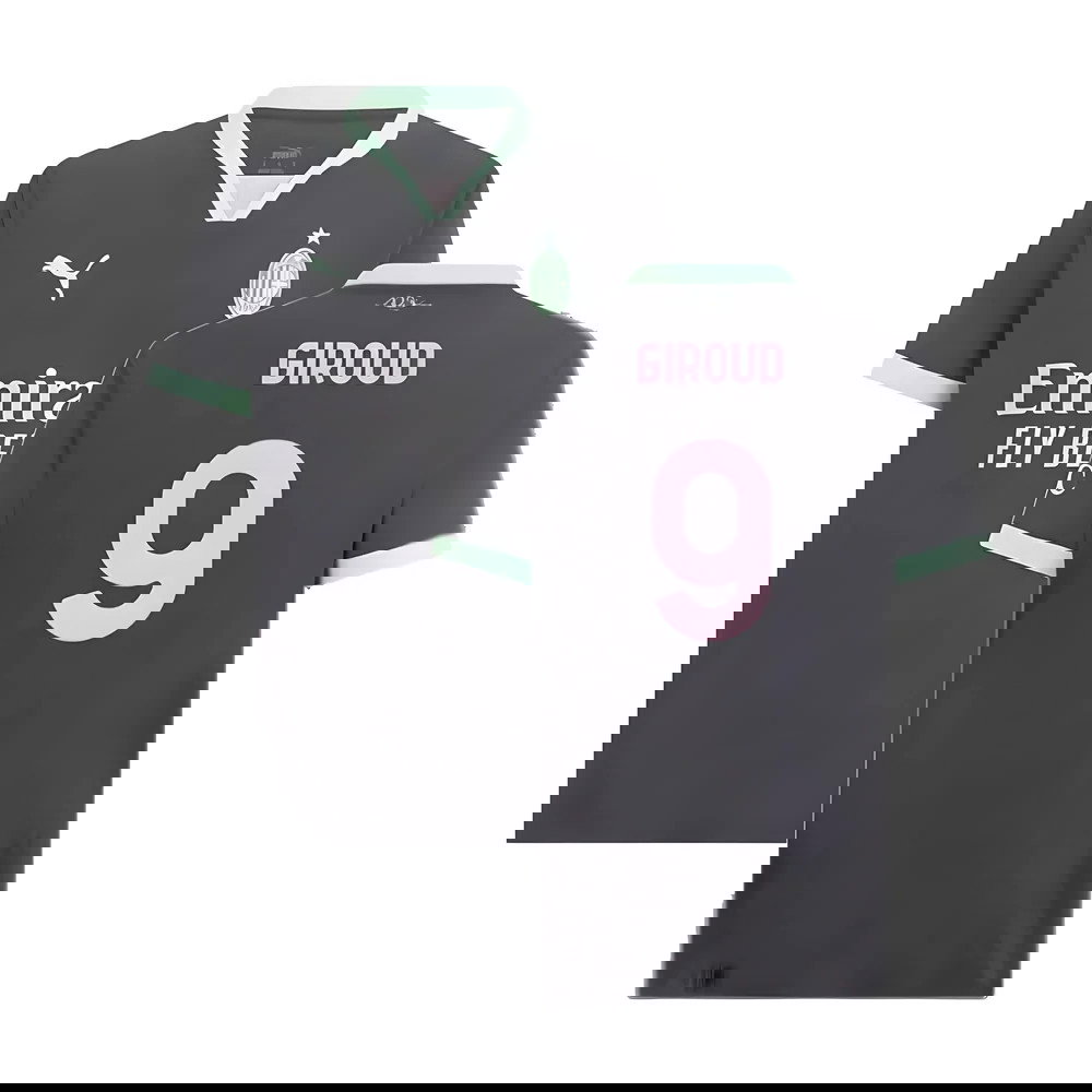 2024-2025 AC Milan Third Authentic Shirt (Giroud 9)