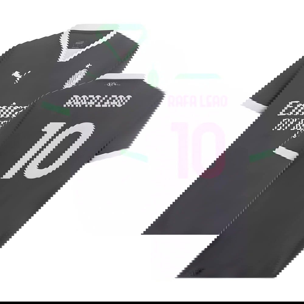 2024-2025 AC Milan Third Authentic Shirt (Rafa Leao 10)