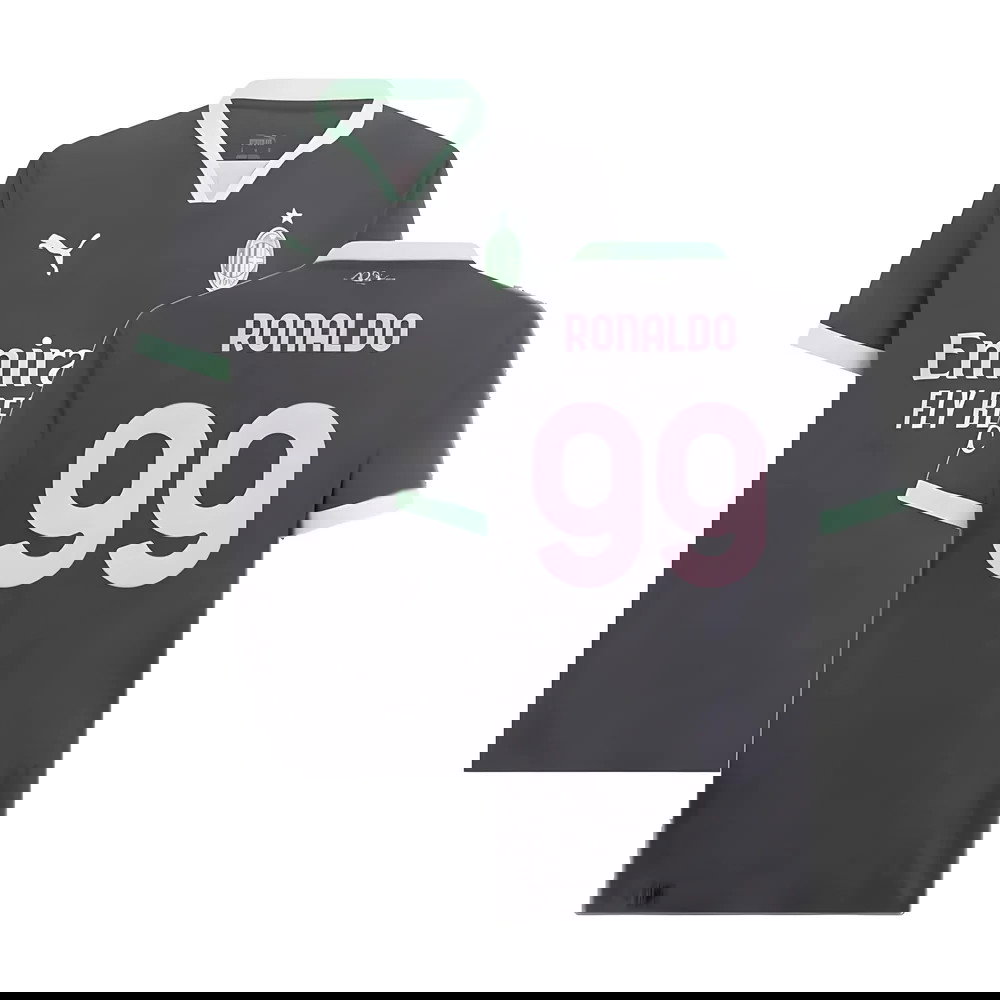 2024-2025 AC Milan Third Authentic Shirt (Ronaldo 99)