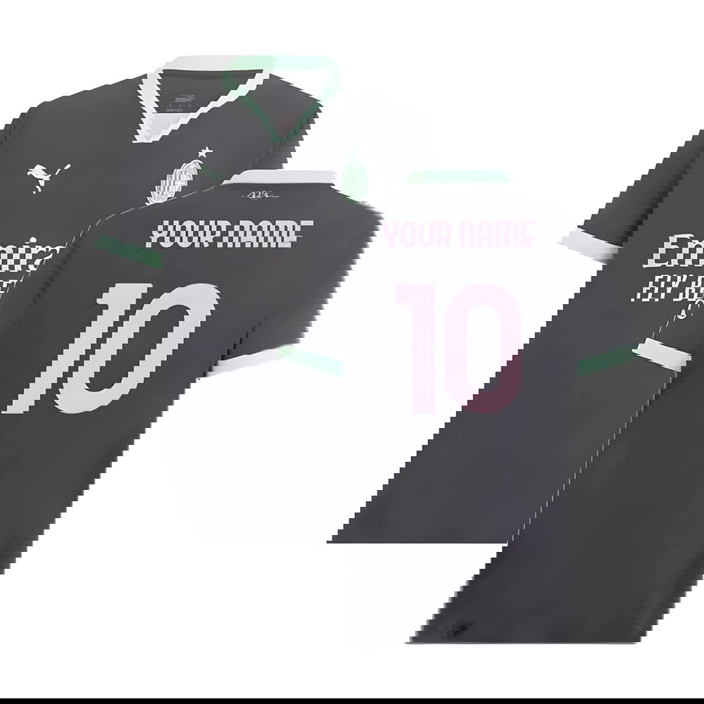 2024-2025 AC Milan Third Authentic Shirt (Your Name)
