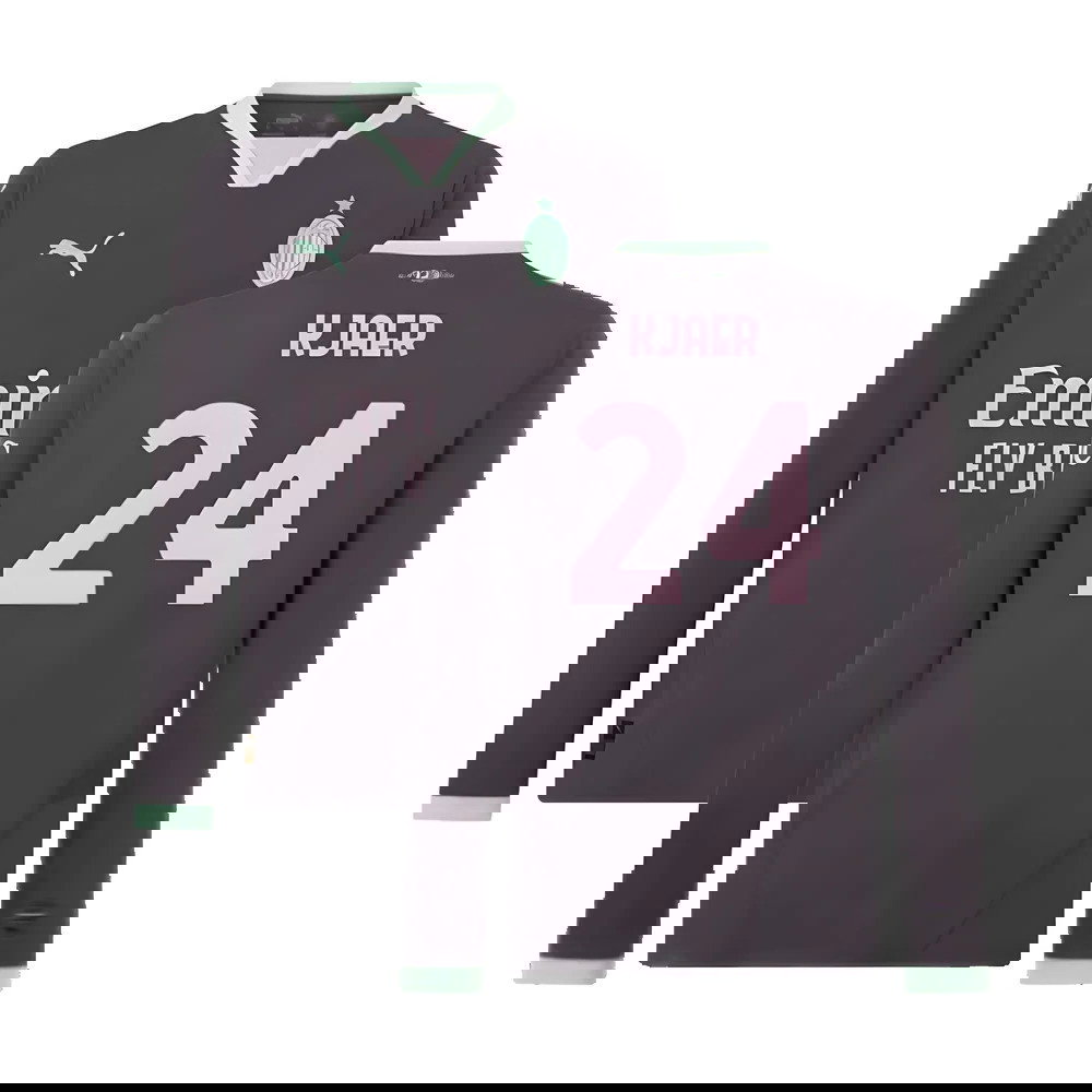 2024-2025 AC Milan Third Long Sleeve Shirt (Kjaer 24)