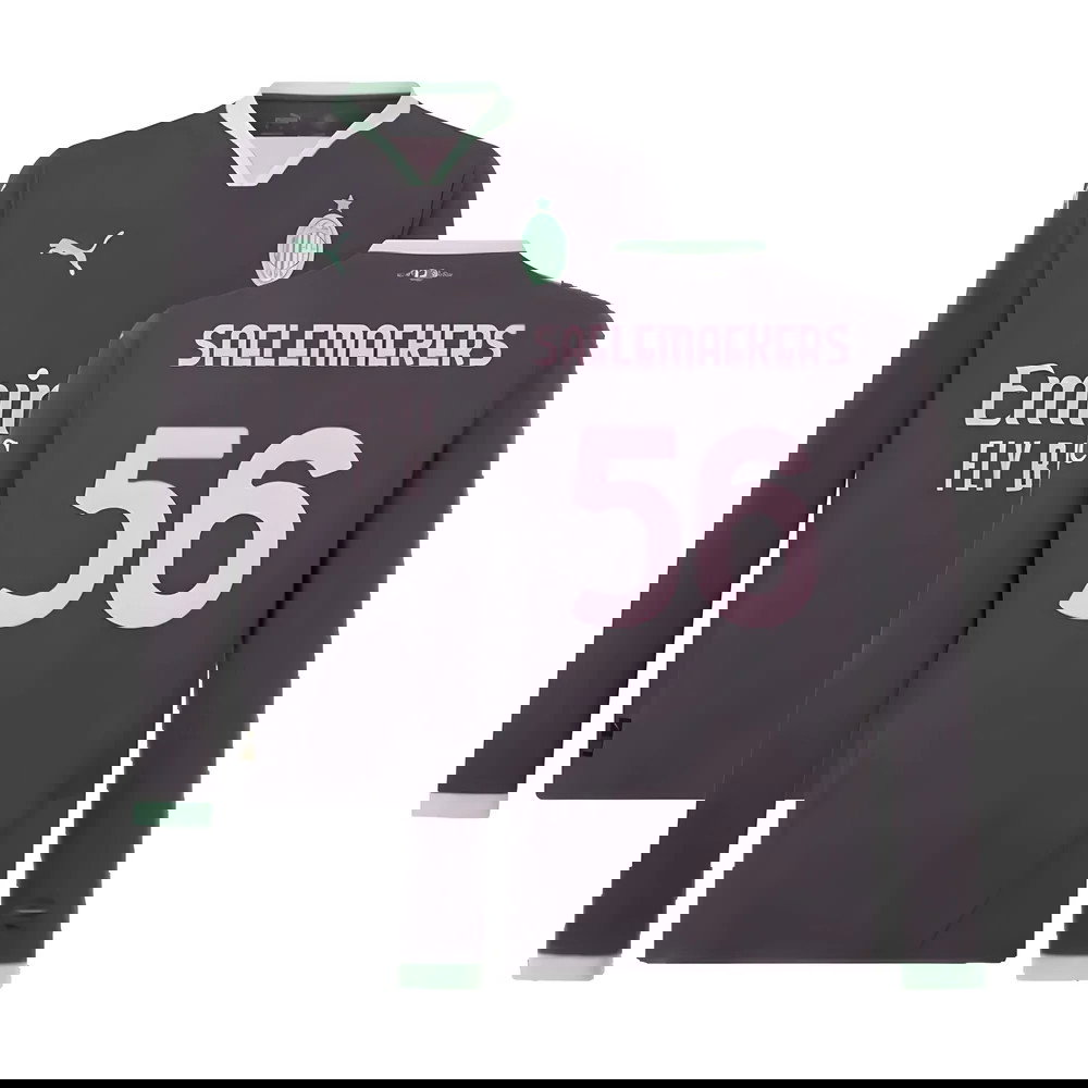 2024-2025 AC Milan Third Long Sleeve Shirt (Saelemaekers 56)