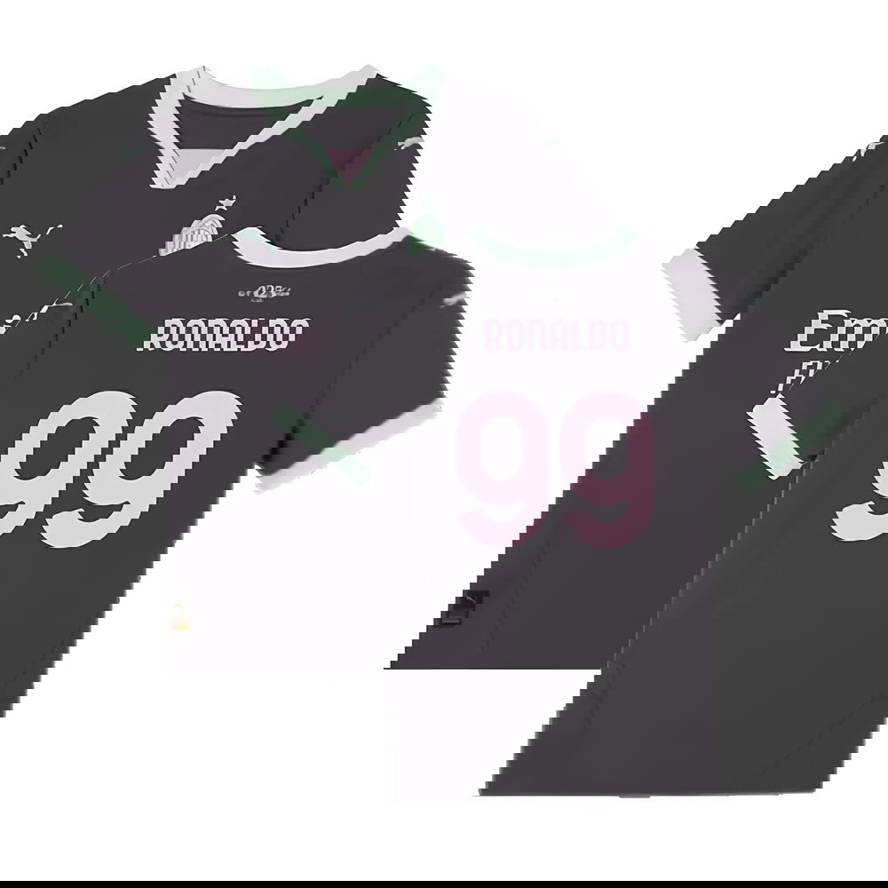 2024-2025 AC Milan Third Shirt (Kids) (Ronaldo 99)