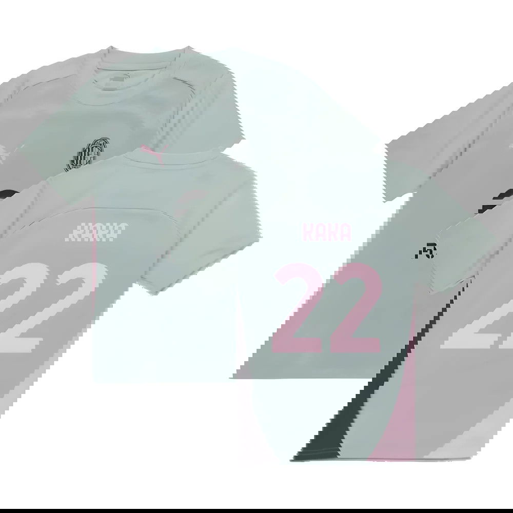 2024-2025 AC Milan Training Shirt (Green Fog) - Kids (Kaka 22)