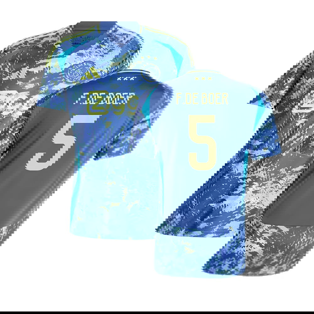 2024-2025 Ajax Away Shirt (F.De Boer 5)