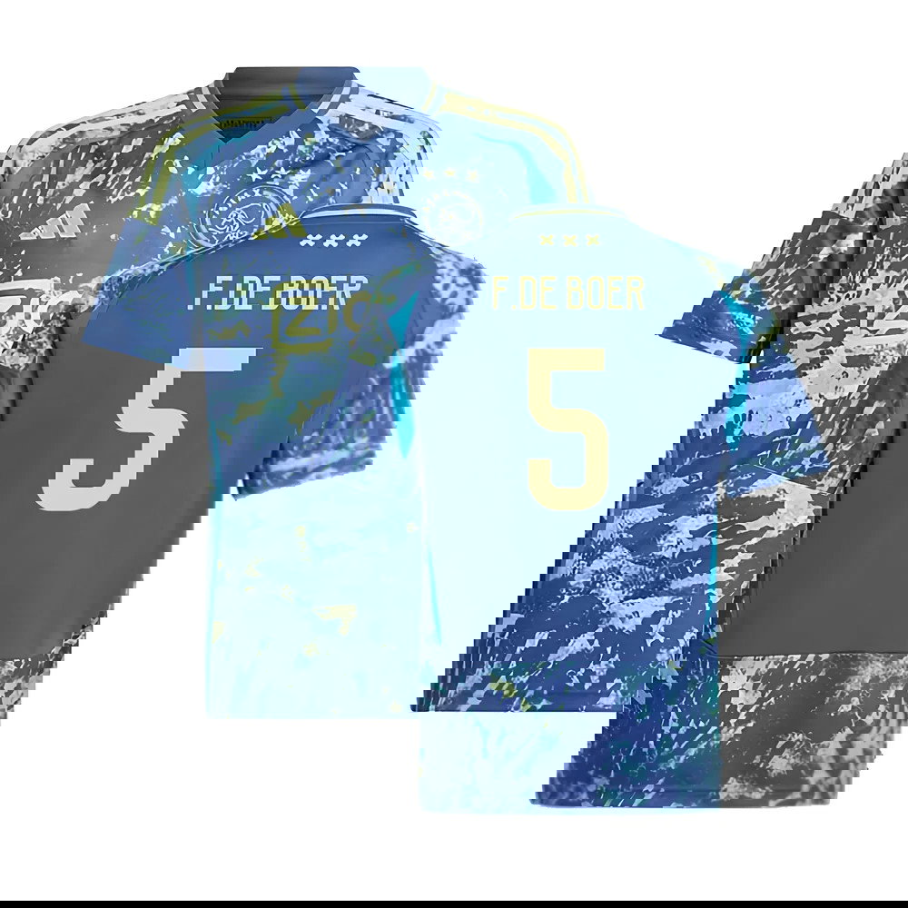 2024-2025 Ajax Away Shirt (Kids) (F.De Boer 5)