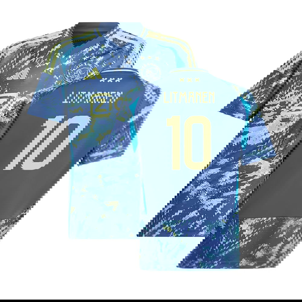 2024-2025 Ajax Away Shirt (Kids) (Litmanen 10)