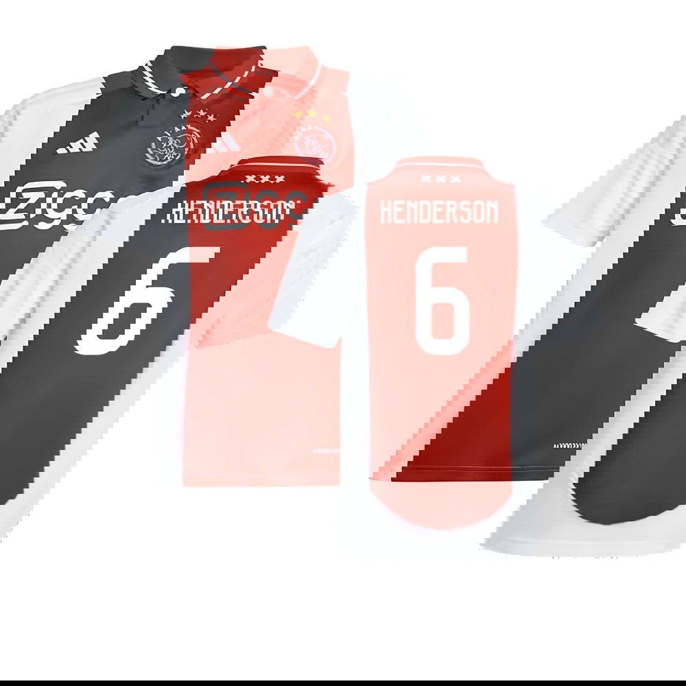 2024-2025 Ajax Home Shirt (Kids) (Henderson 6)