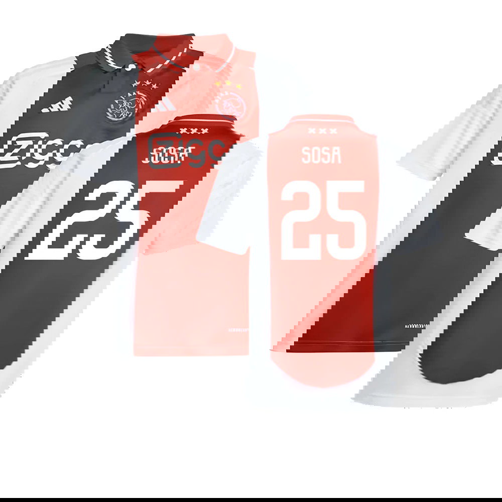 2024-2025 Ajax Home Shirt (Kids) (Sosa 25)