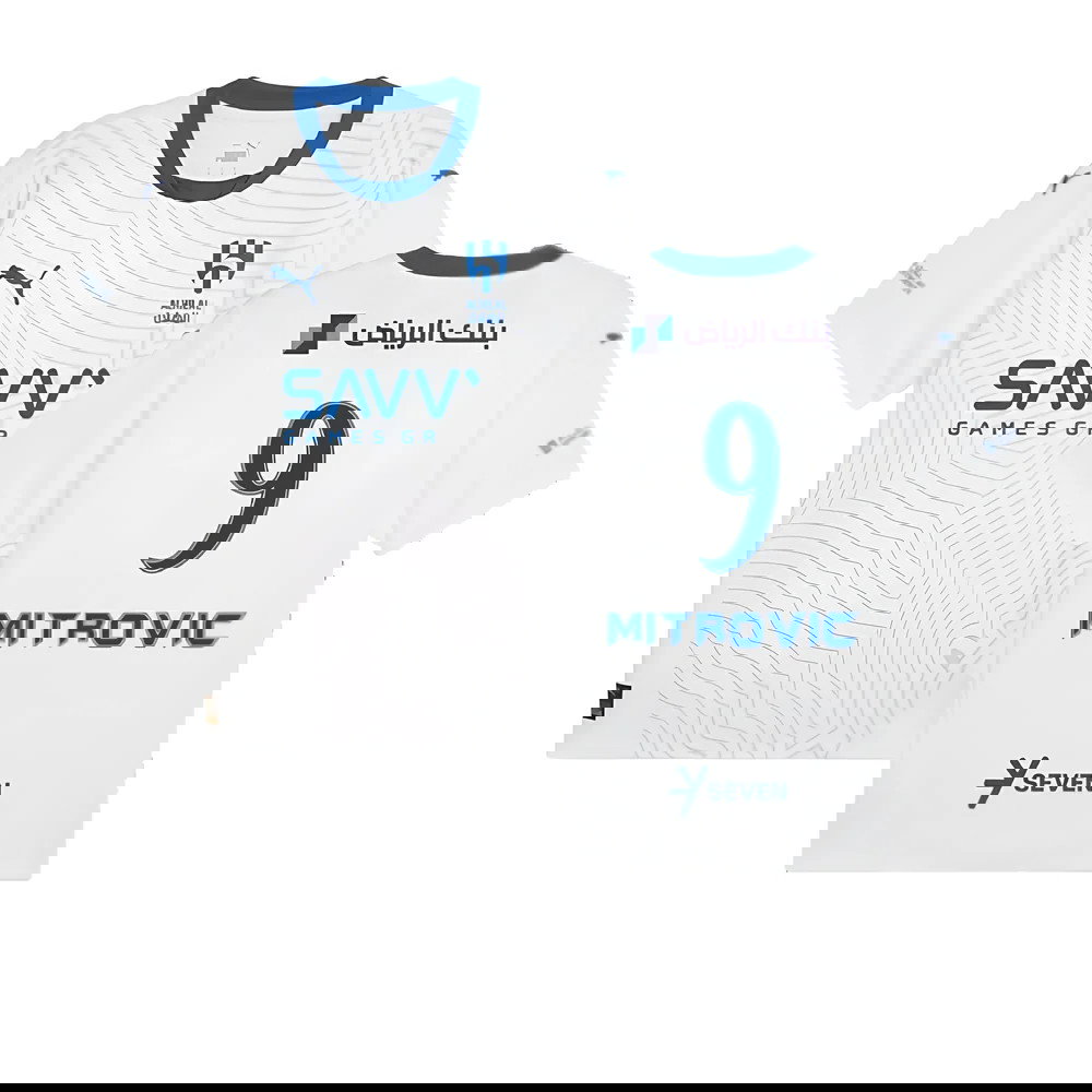 2024-2025 Al Hilal Away Shirt (Mitrovic 9)