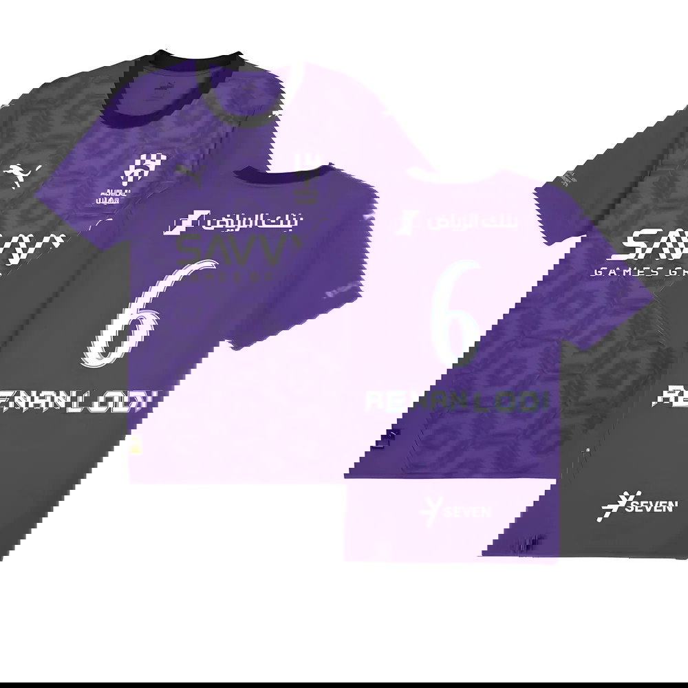 2024-2025 Al Hilal Third Shirt (Renan Lodi 6)
