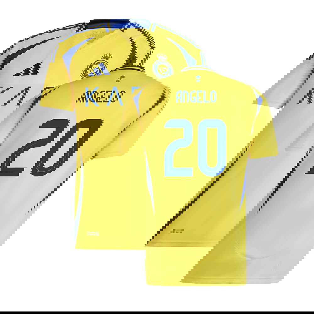 2024-2025 Al Nassr Home Shirt (Angelo 20)