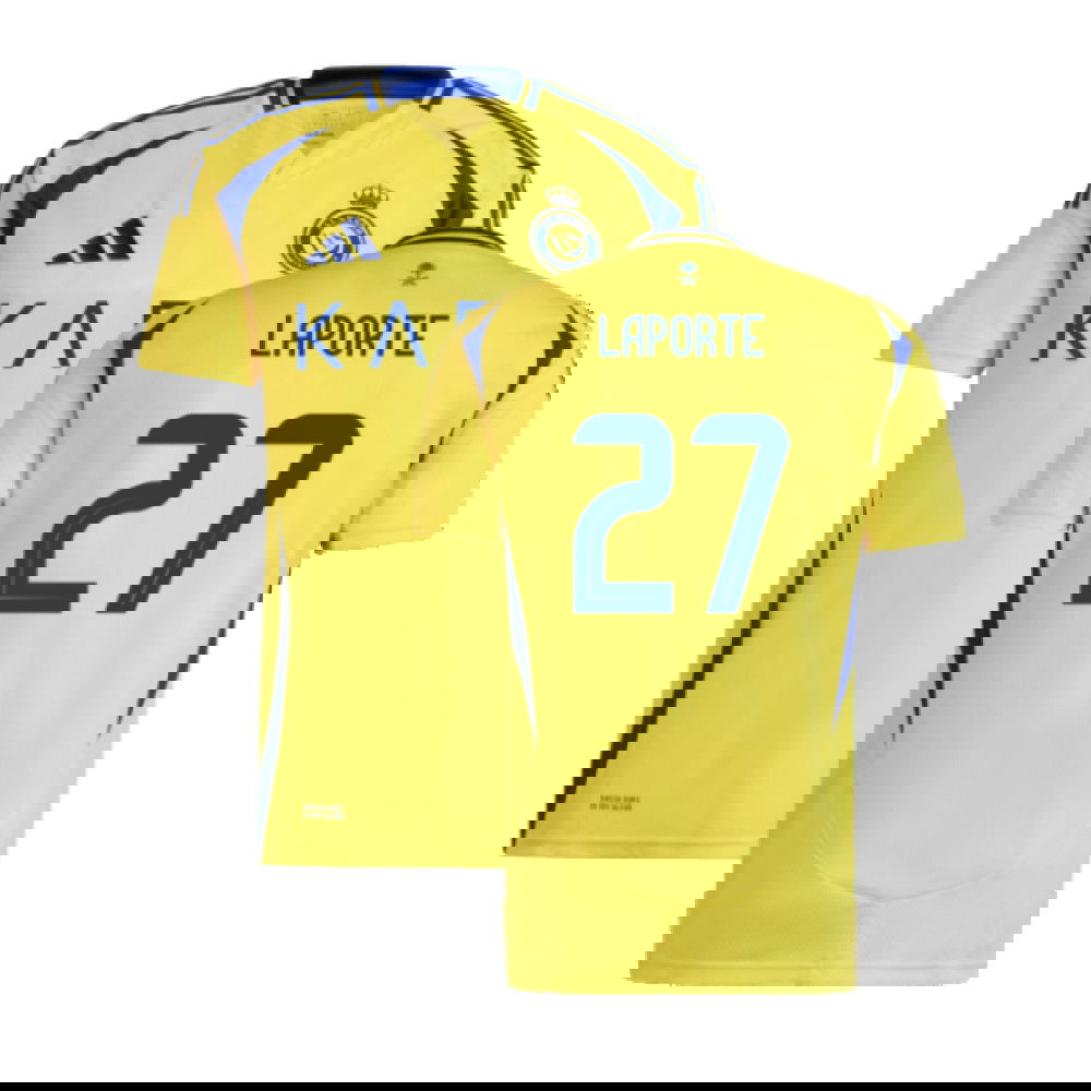 2024-2025 Al Nassr Home Shirt (Laporte 27)