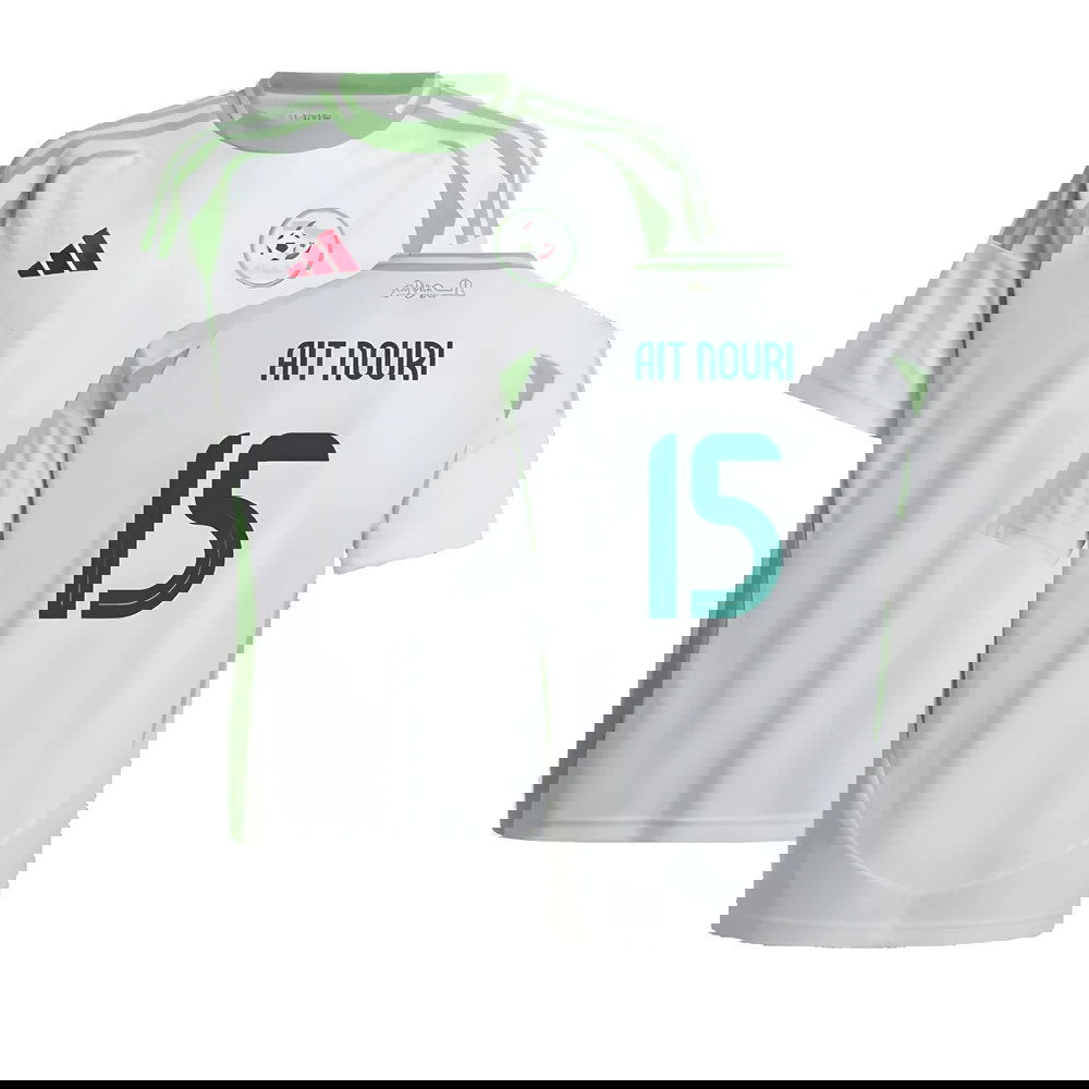 2024-2025 Algeria Home Shirt (Kids) (Ait Nouri 15)