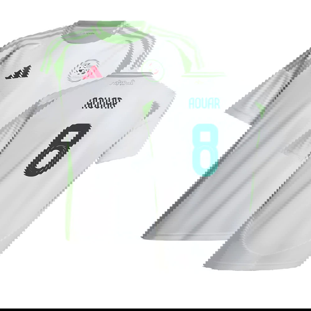 2024-2025 Algeria Home Shirt (Kids) (Aouar 8)