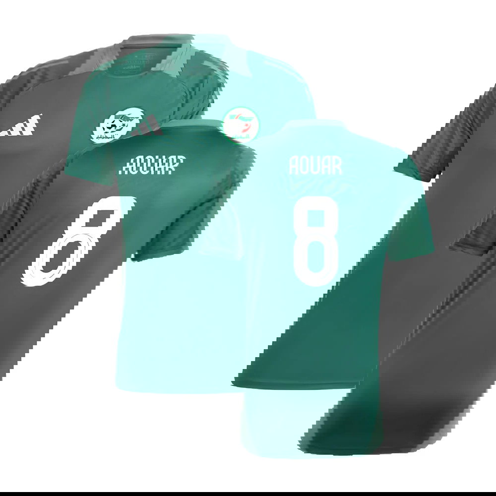 2024-2025 Algeria Training Jersey (Green) (Aouar 8)