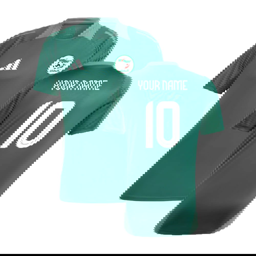 2024-2025 Algeria Training Jersey (Green) (Your Name)