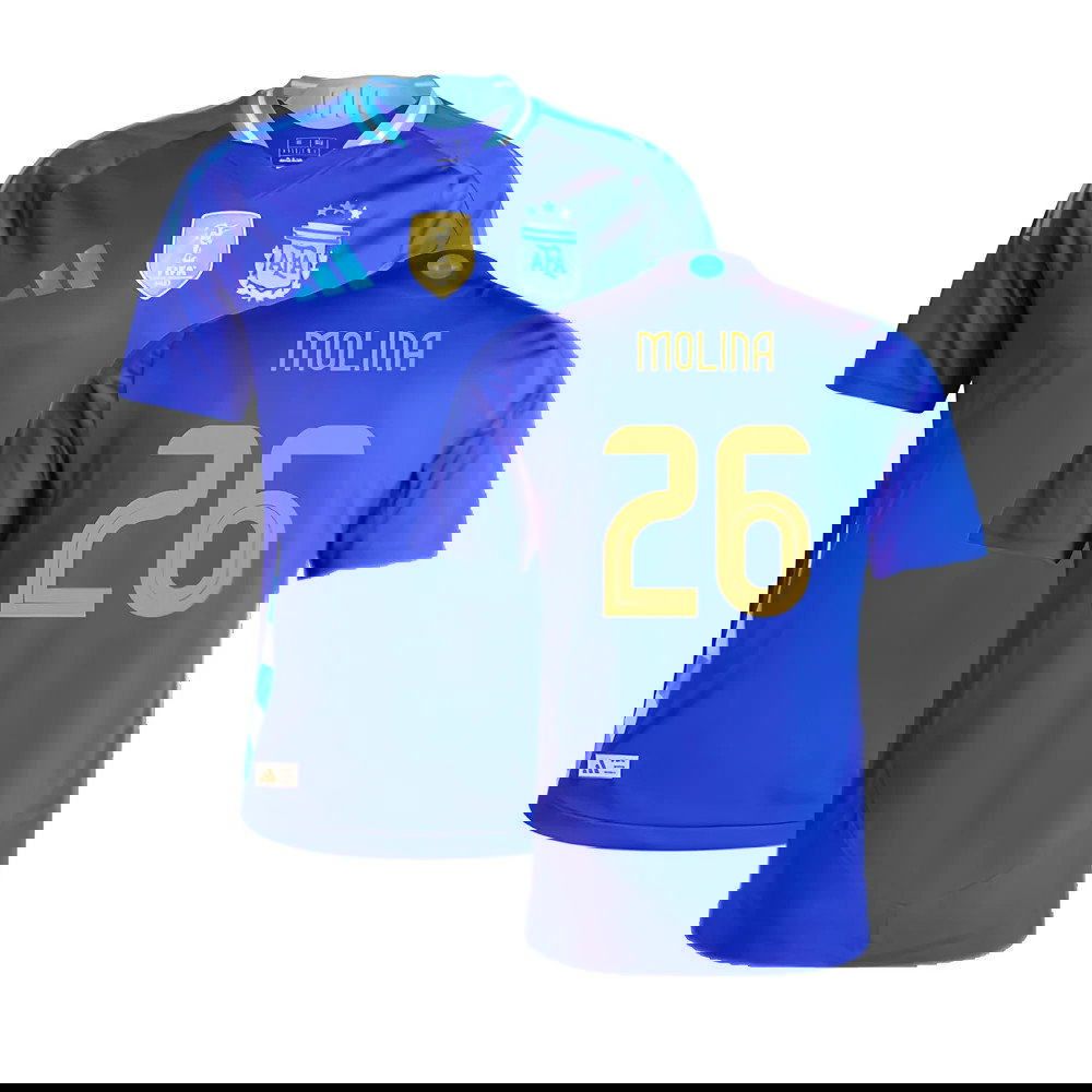 2024-2025 Argentina Authentic Away Shirt (MOLINA 26)