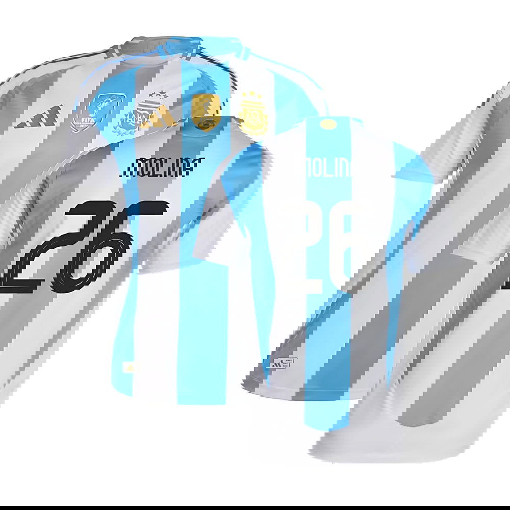 2024-2025 Argentina Authentic Home Shirt (MOLINA 26)