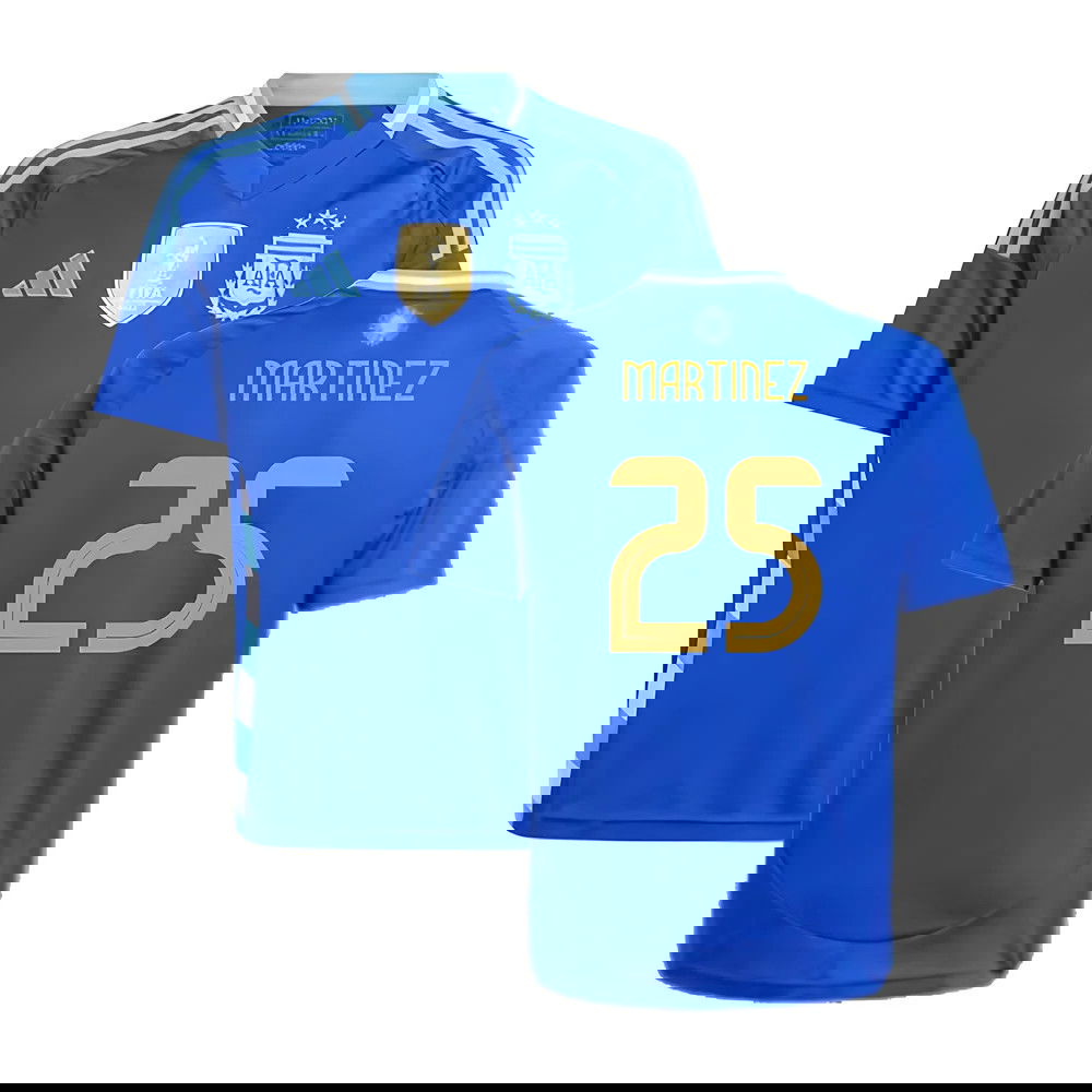2024-2025 Argentina Away Shirt (Kids) (MARTINEZ 25)