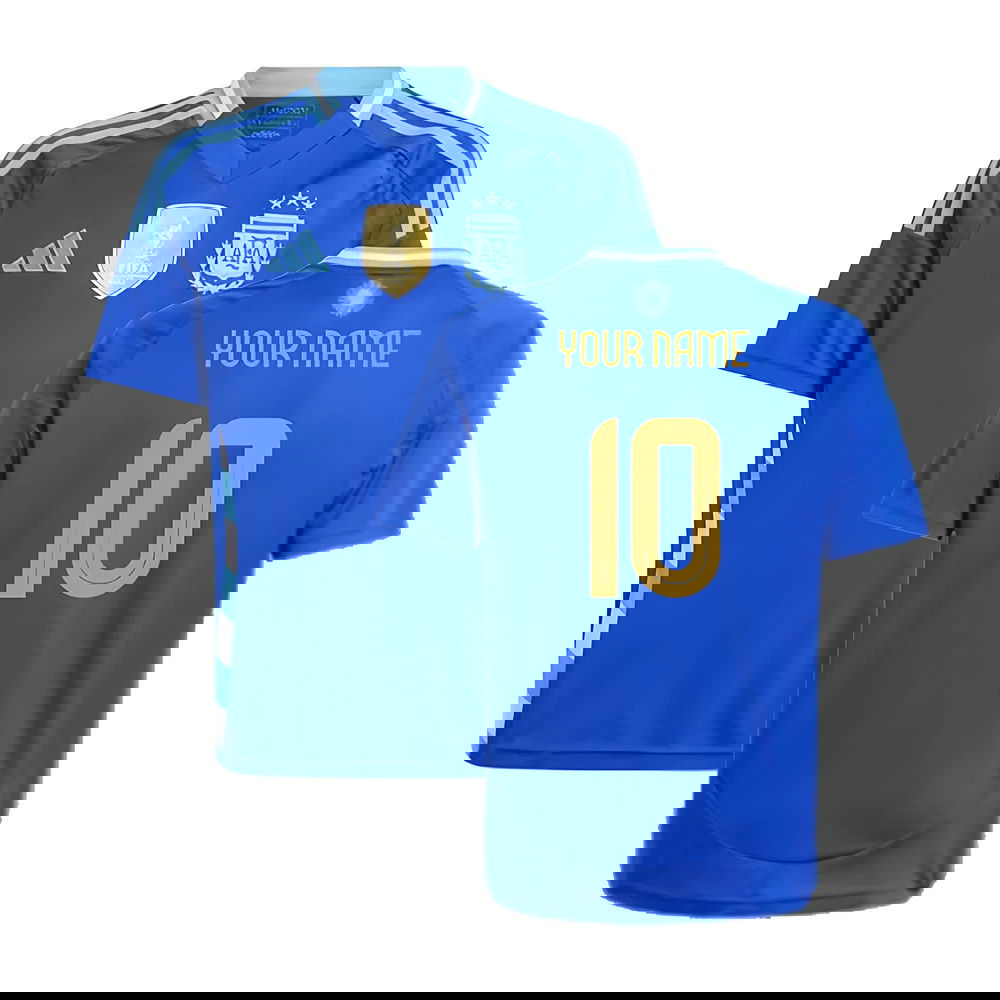 2024-2025 Argentina Away Shirt (Kids) (Your Name)