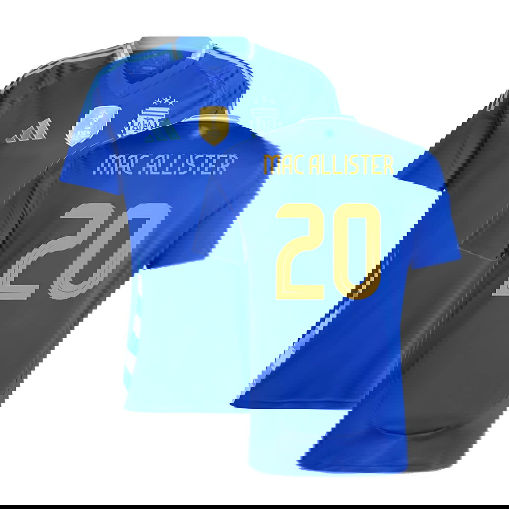 2024-2025 Argentina Away Shirt (MAC ALLISTER 20)