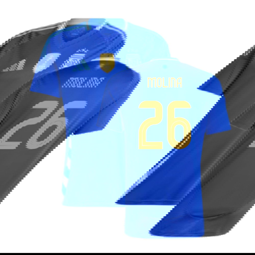 2024-2025 Argentina Away Shirt (MOLINA 26)