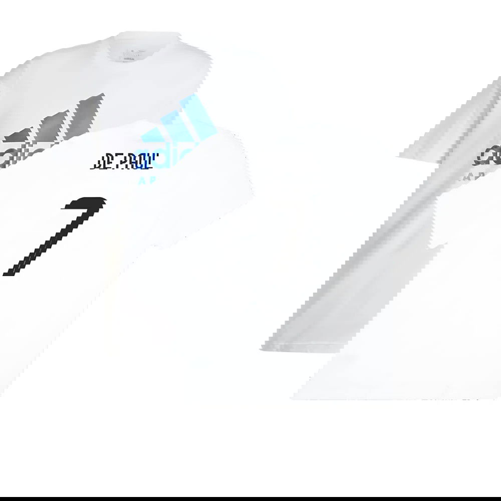 2024-2025 Argentina DNA Graphic Tee (White) (DE PAUL 7)