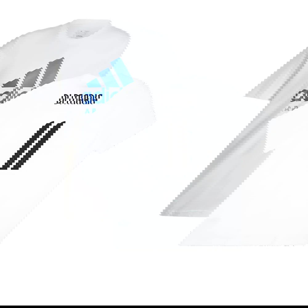 2024-2025 Argentina DNA Graphic Tee (White) (DI MARIA 11)