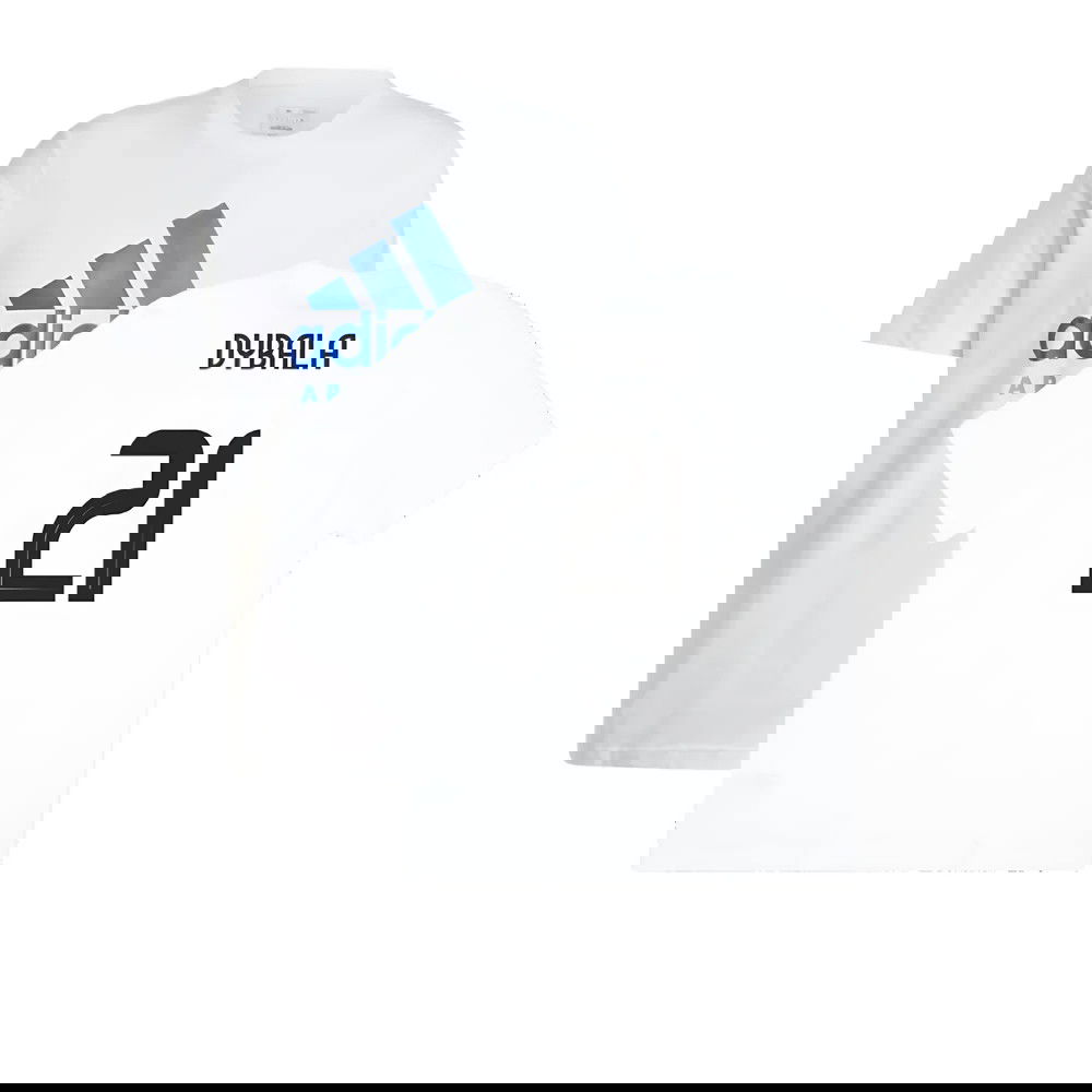 2024-2025 Argentina DNA Graphic Tee (White) (DYBALA 21)