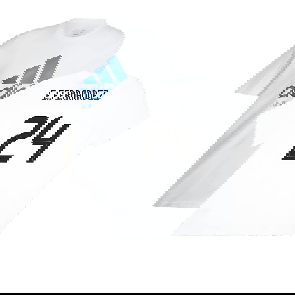 2024-2025 Argentina DNA Graphic Tee (White) (E.FERNANDEZ 24)