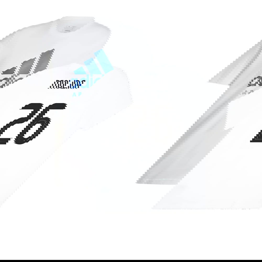 2024-2025 Argentina DNA Graphic Tee (White) (MOLINA 26)