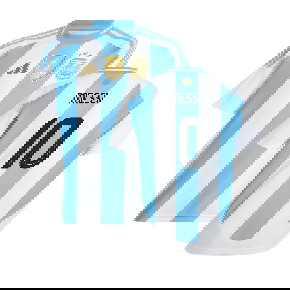 2024-2025 Argentina Home Shirt (Kids) (MESSI 10)