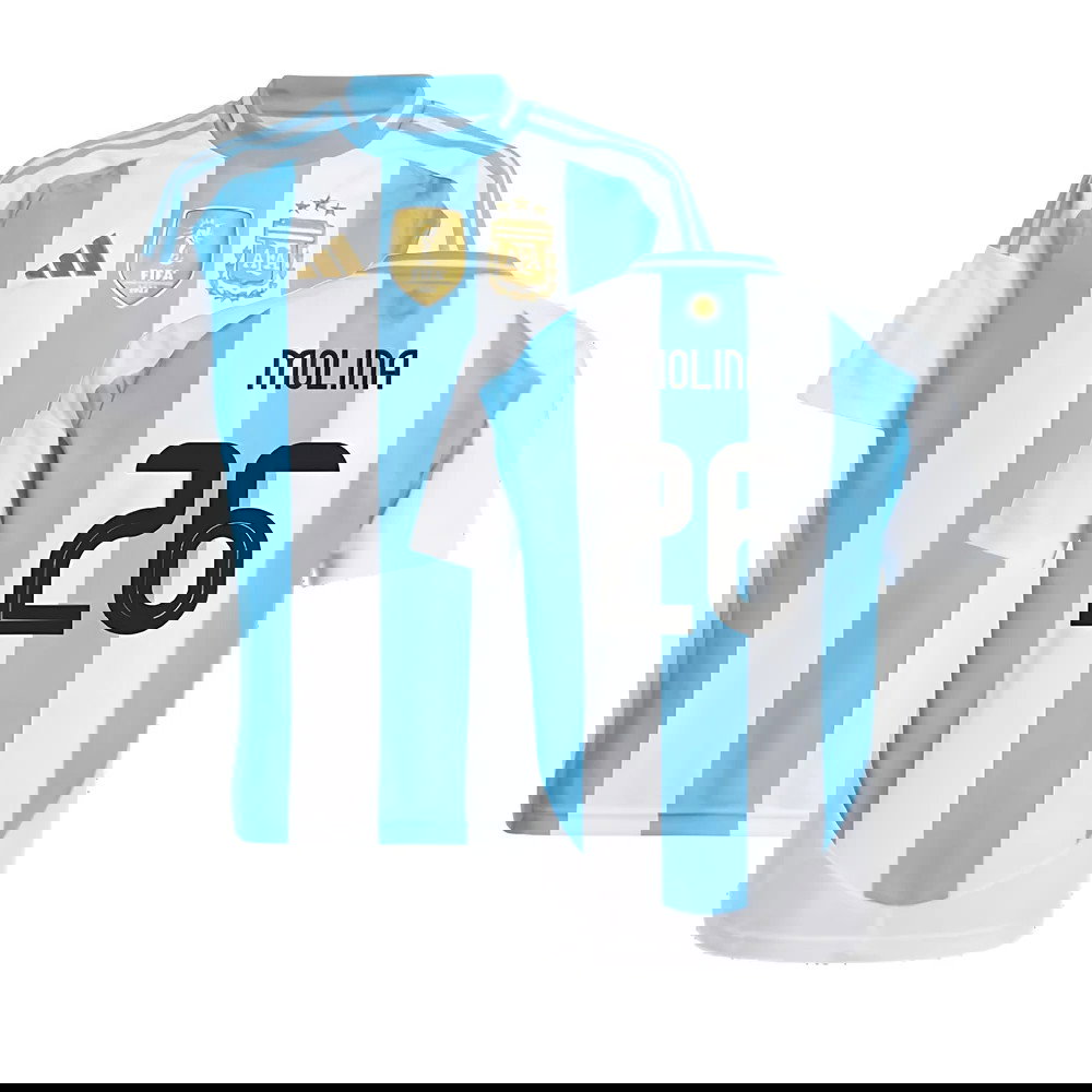 2024-2025 Argentina Home Shirt (Kids) (MOLINA 26)