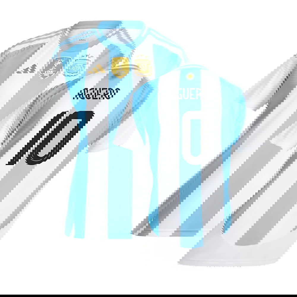 2024-2025 Argentina Home Shirt (Ladies) (AGUERO 10)