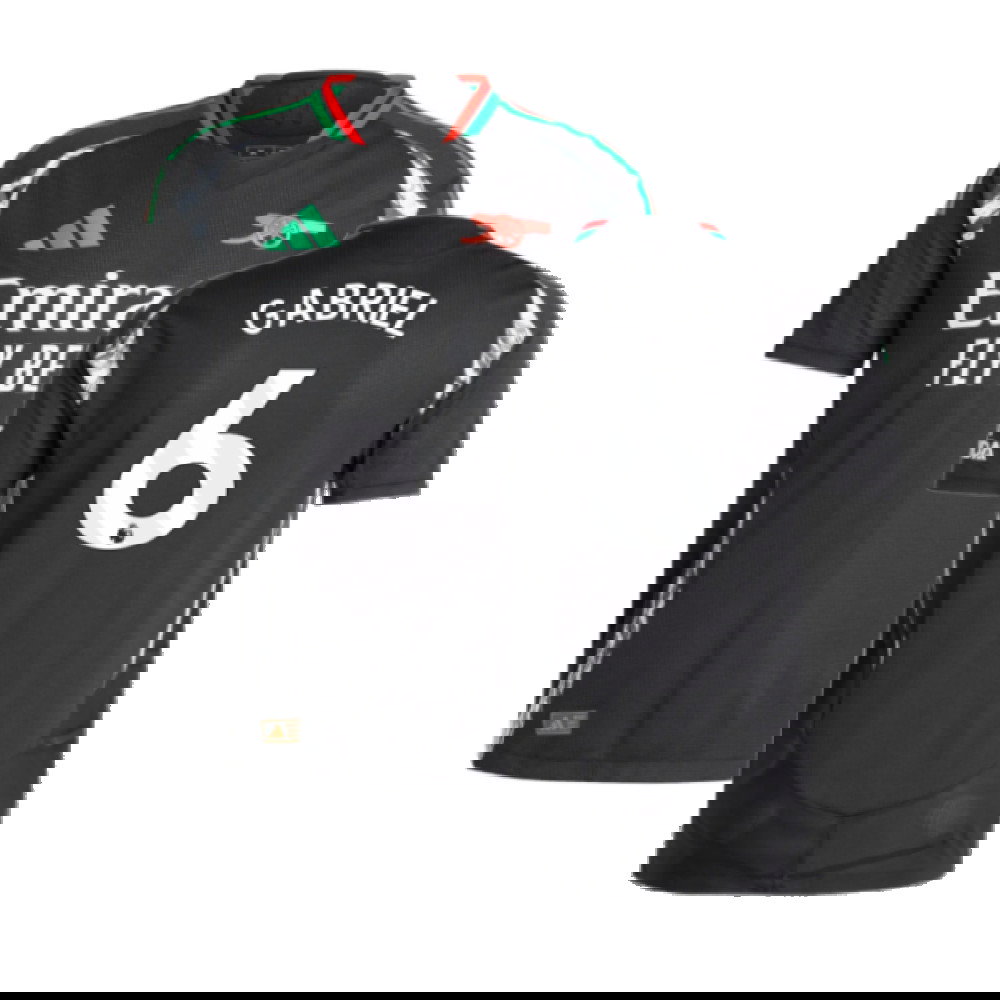 2024-2025 Arsenal Authentic Away Shirt (Gabriel 6)