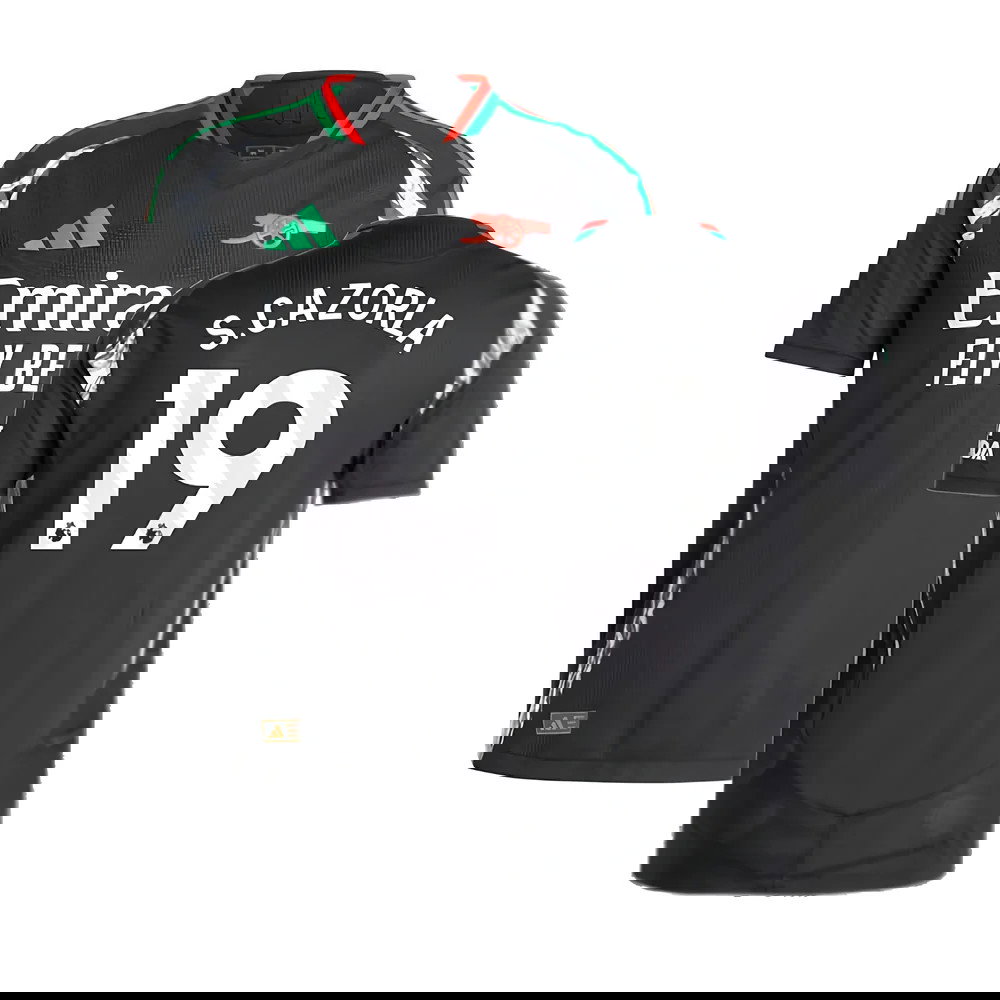 2024-2025 Arsenal Authentic Away Shirt (S.Cazorla 19)