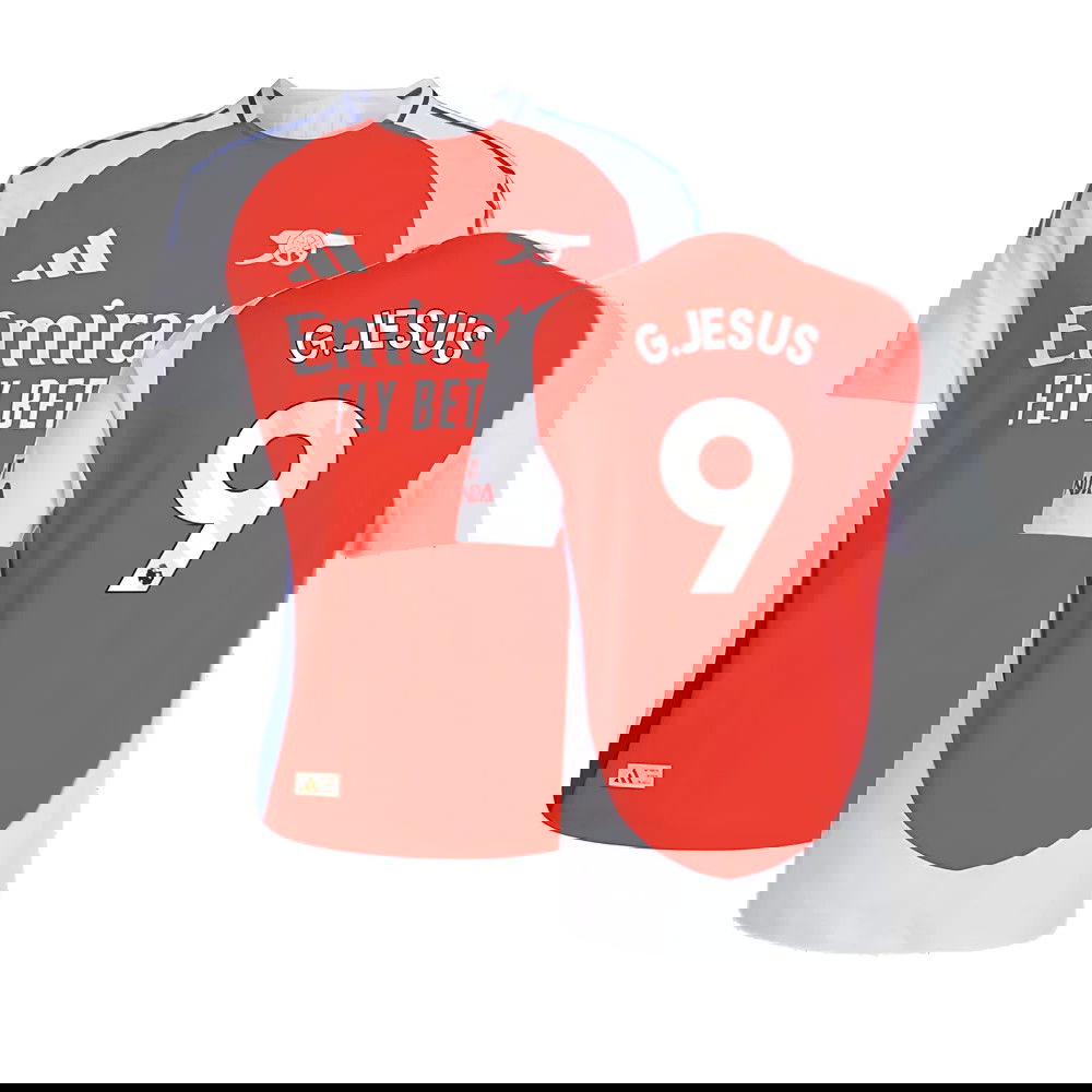 2024-2025 Arsenal Authentic Home Shirt (G.Jesus 9)
