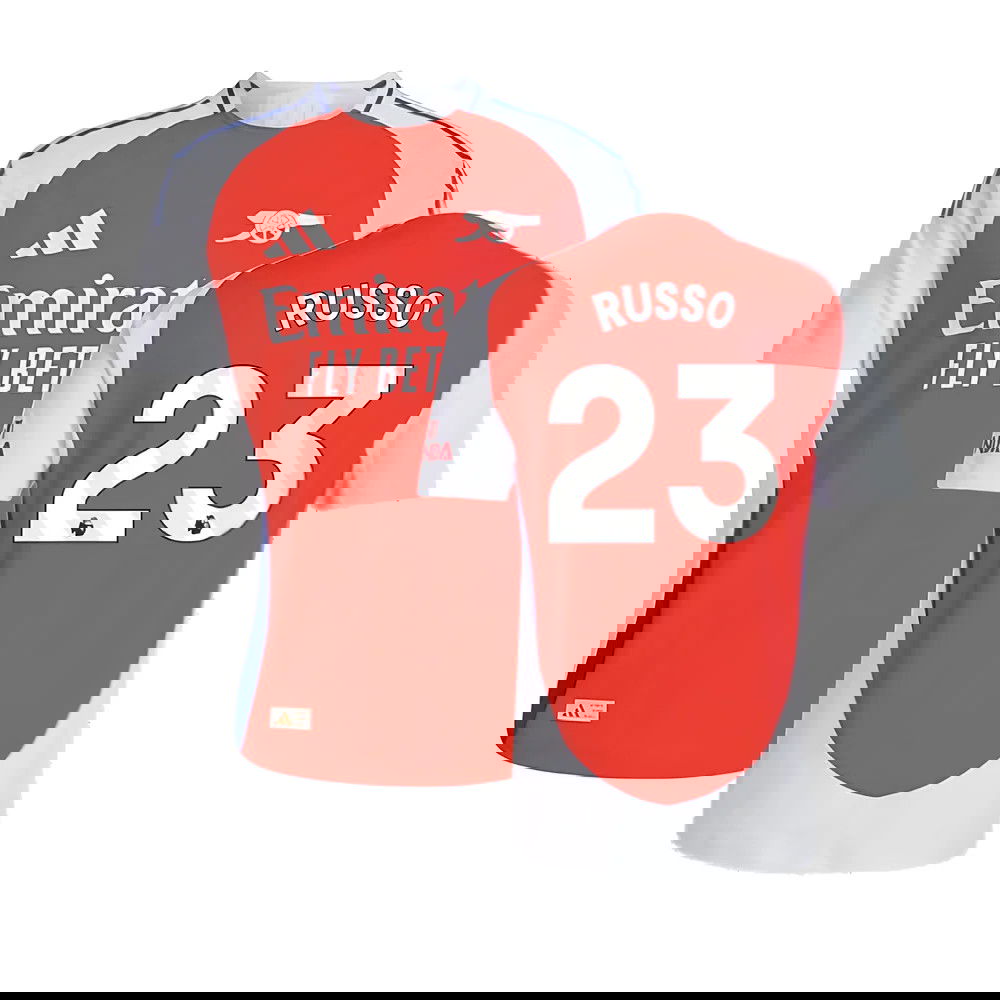 2024-2025 Arsenal Authentic Home Shirt (Russo 23)