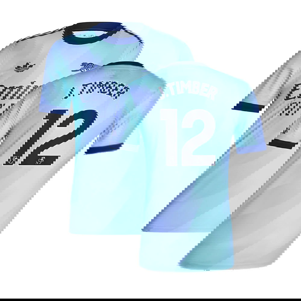 2024-2025 Arsenal Authentic Third Shirt (J.Timber 12)