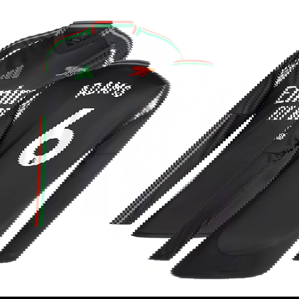 2024-2025 Arsenal Away Long Sleeve Shirt (Adams 6)